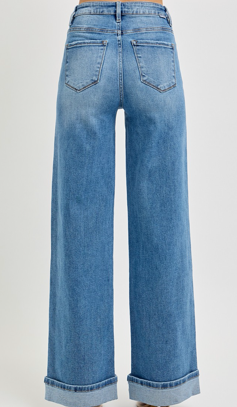 Tummy Control High Rise Risen Jeans
