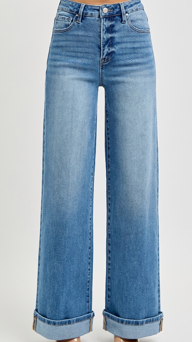 Tummy Control High Rise Risen Jeans