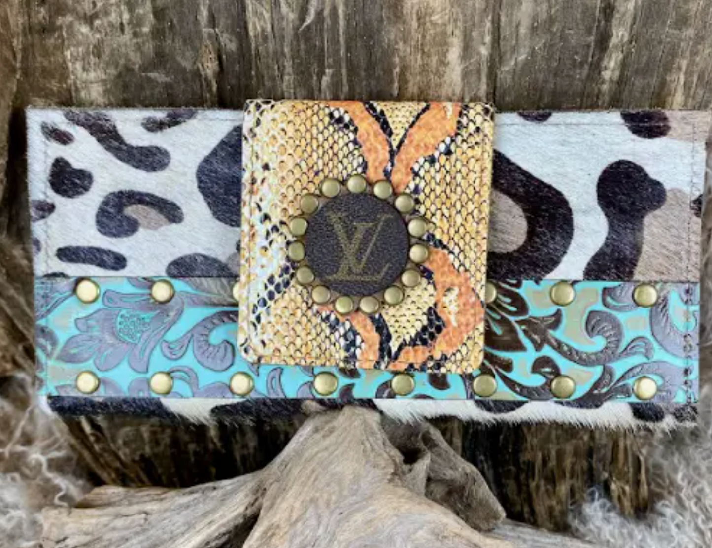 Upcycled Fiesta Wallet