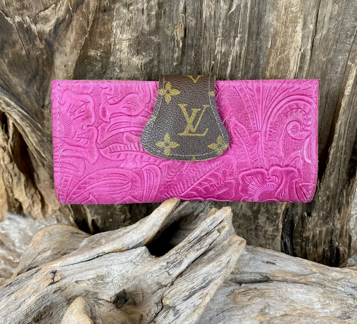 Upcycled Paisley Small Wallet