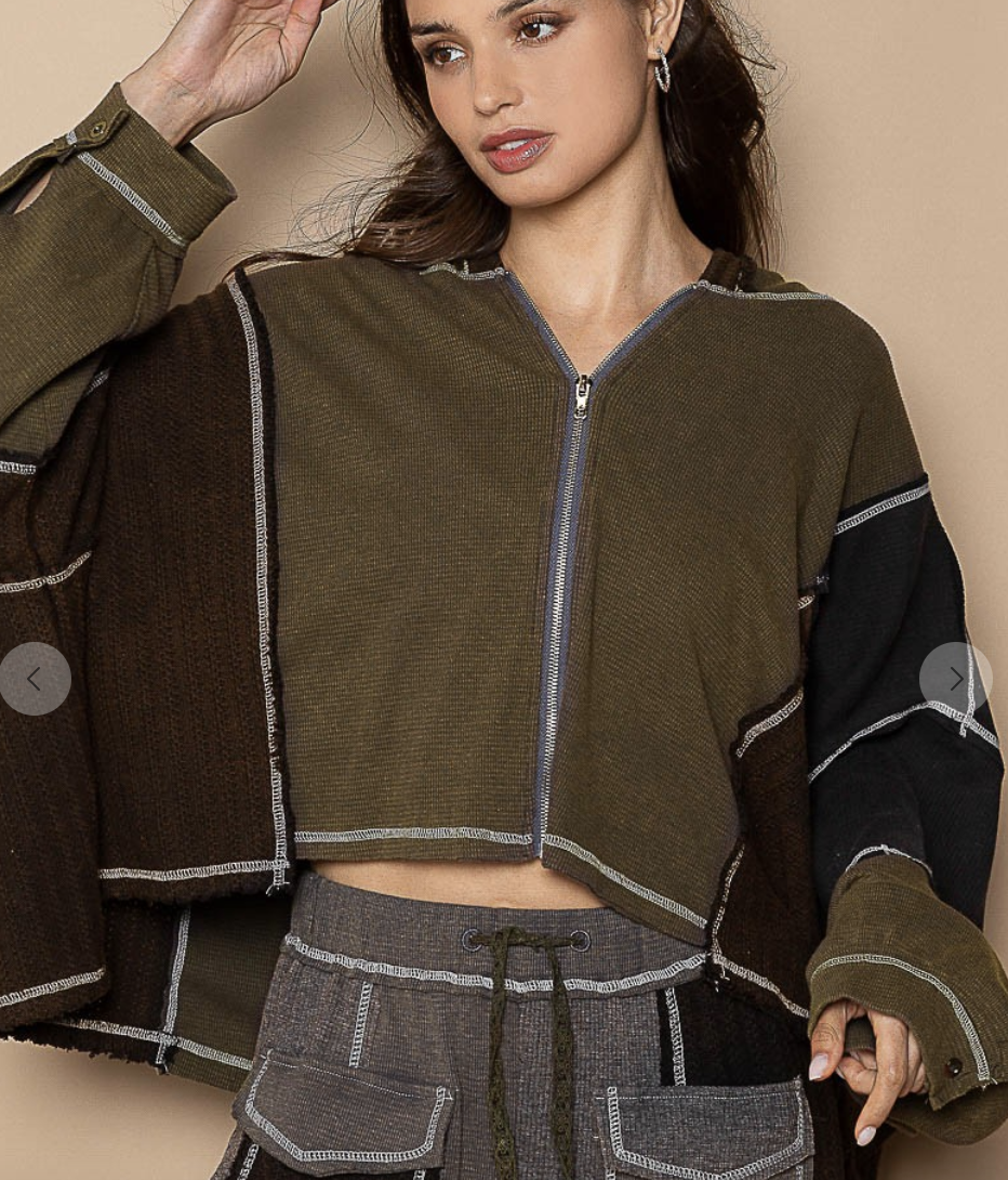 Oversized Zip Hoodie