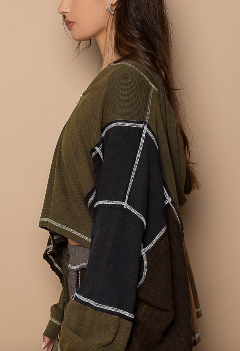 Oversized Zip Hoodie