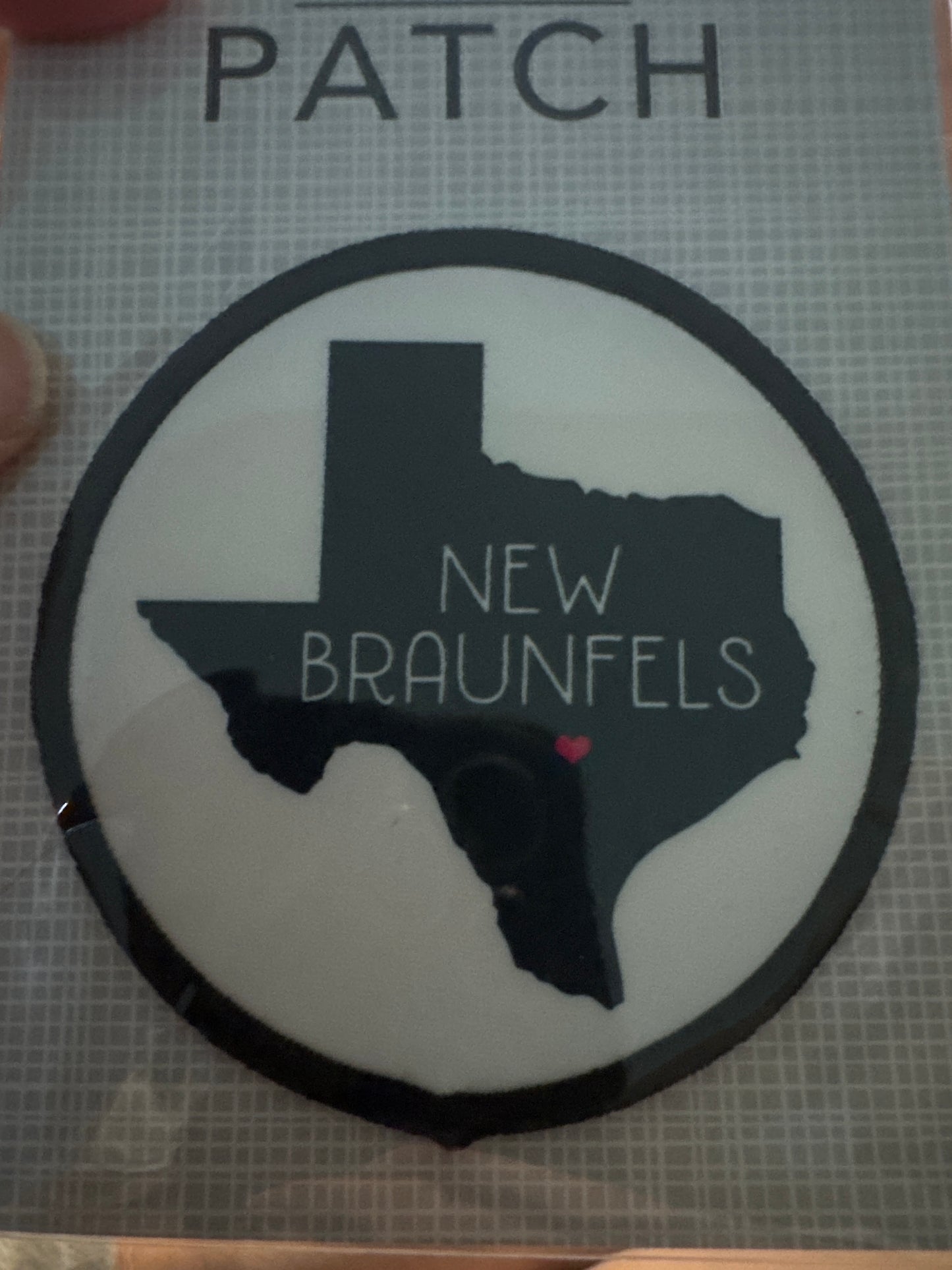 Local Iron On Patch