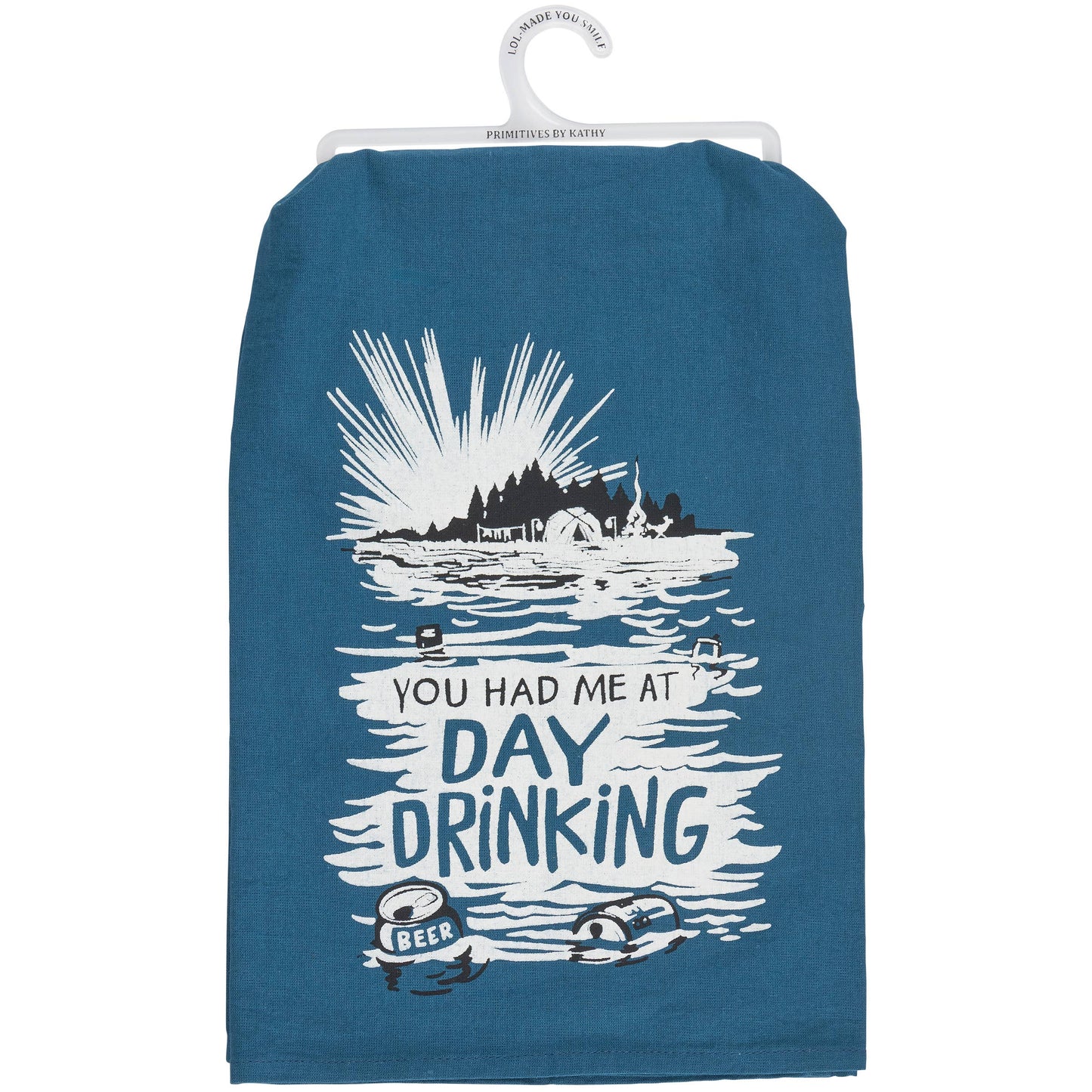 Day Drinking Kitchen Towel