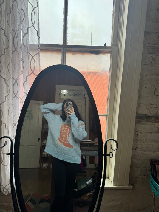 Howdy Boot Sweater