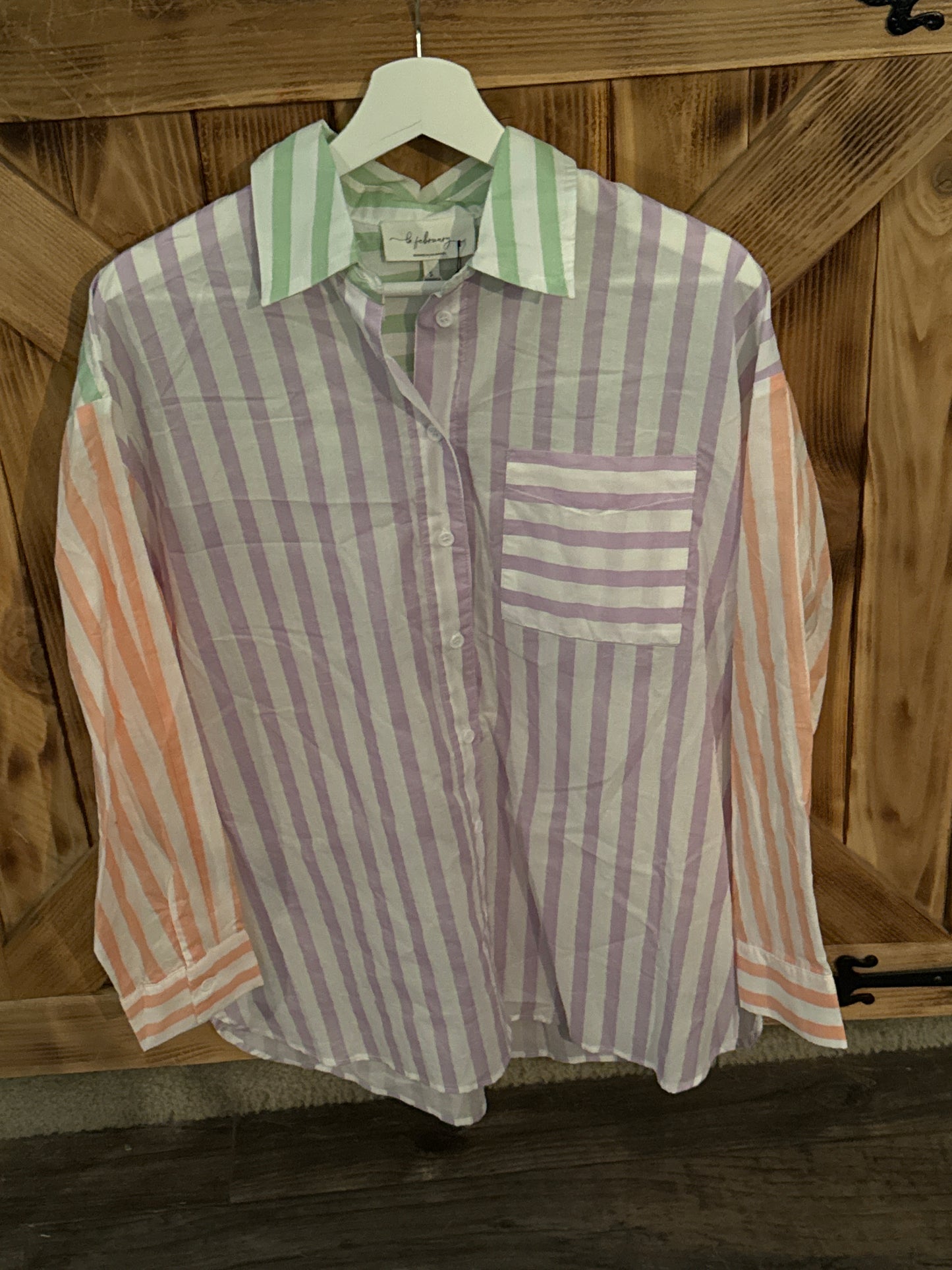 Crazy About Stripes Top