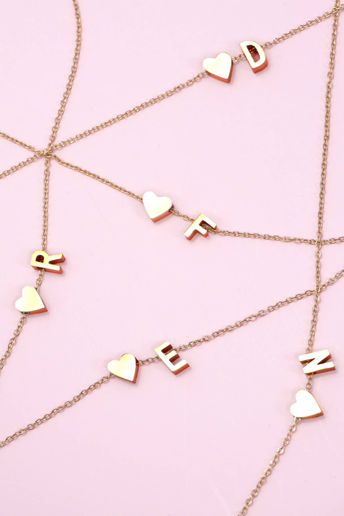 Initial Heart Necklace