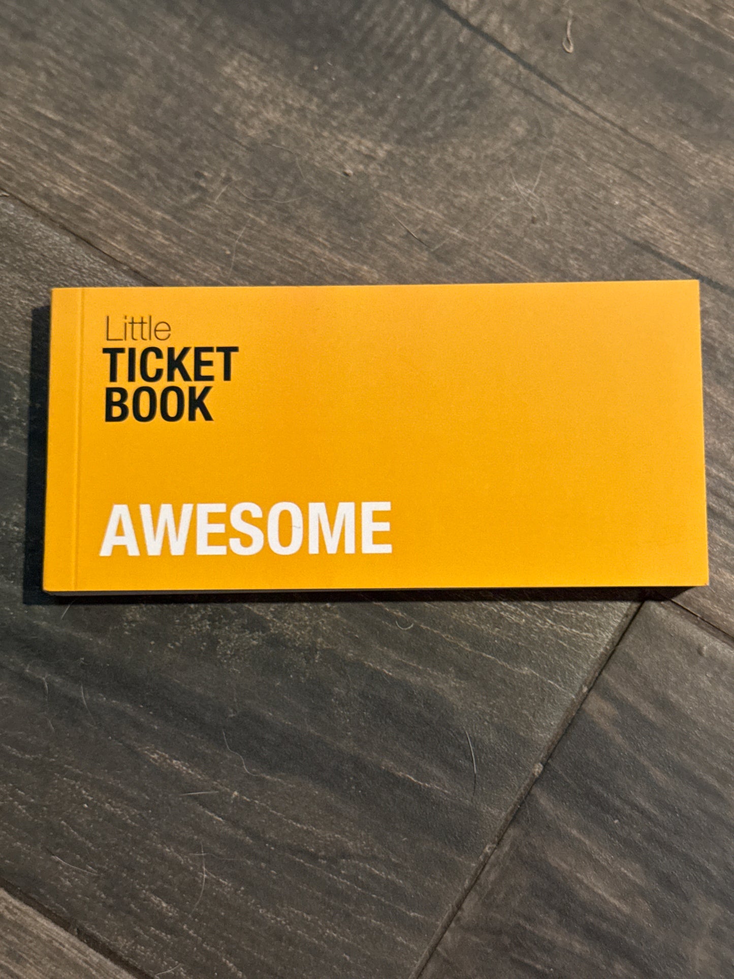 Little Ticket Book