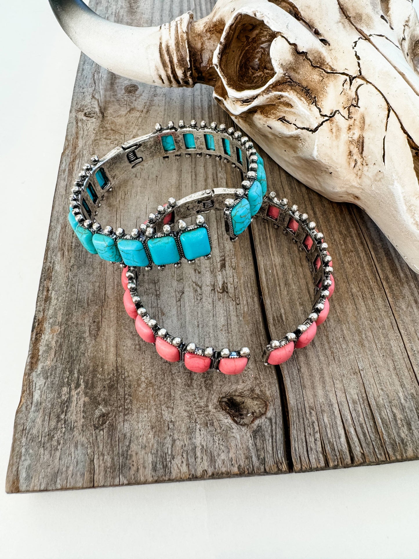 Rectangle Hinge Bangle Bracelet
