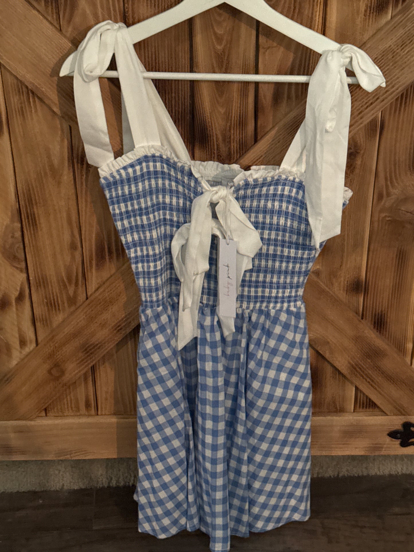Gingham Princess Dress