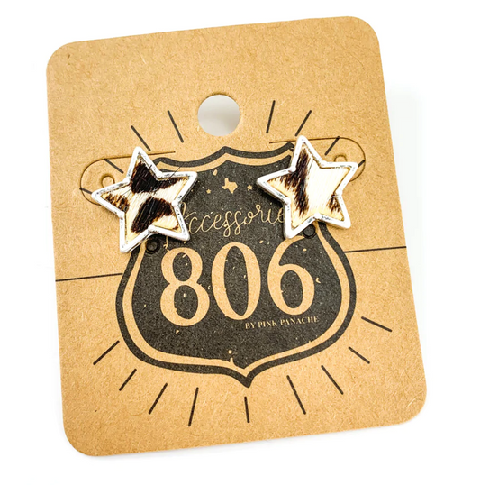 Cow Star Earrings