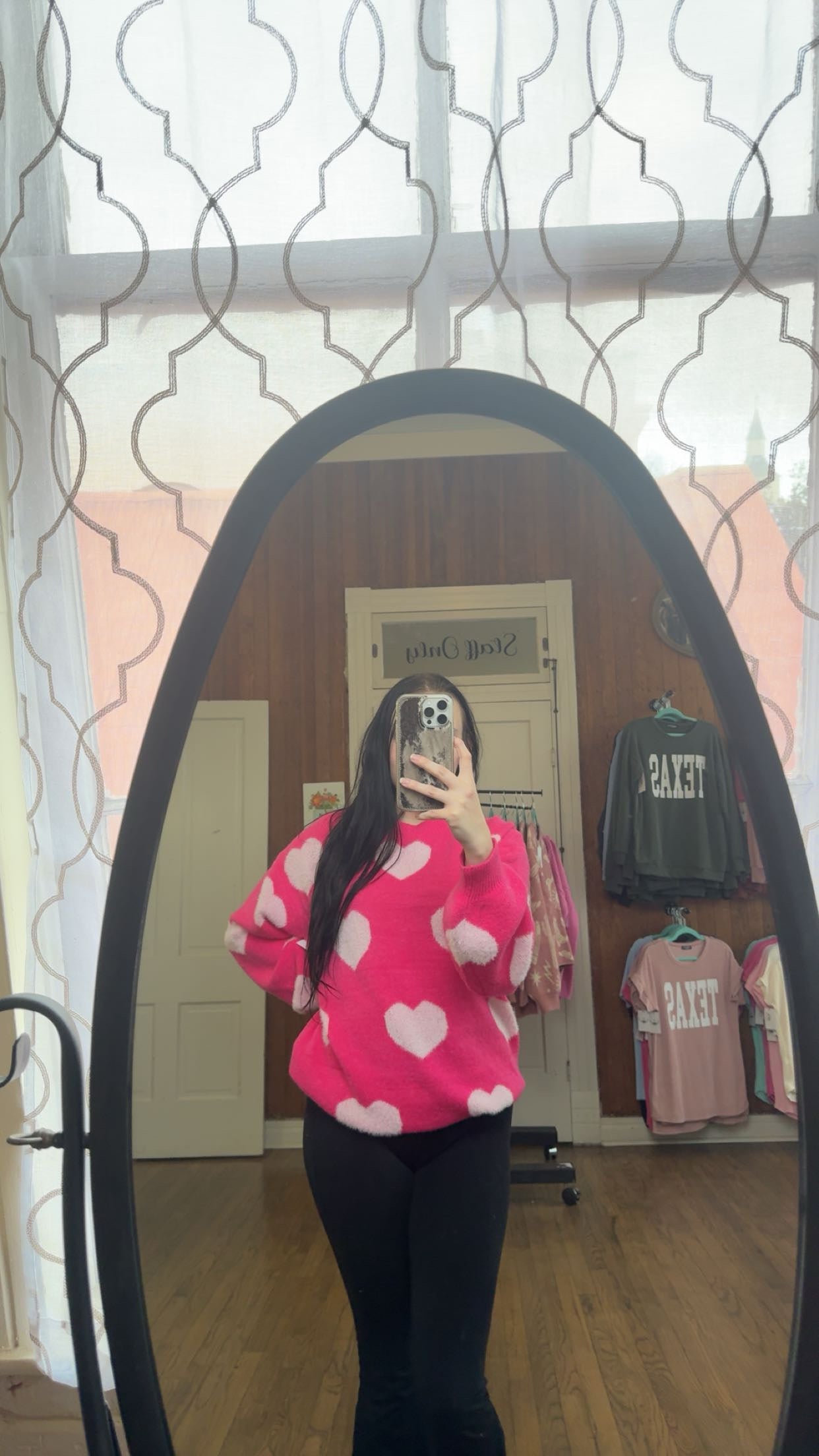 Hot Heart Sweater
