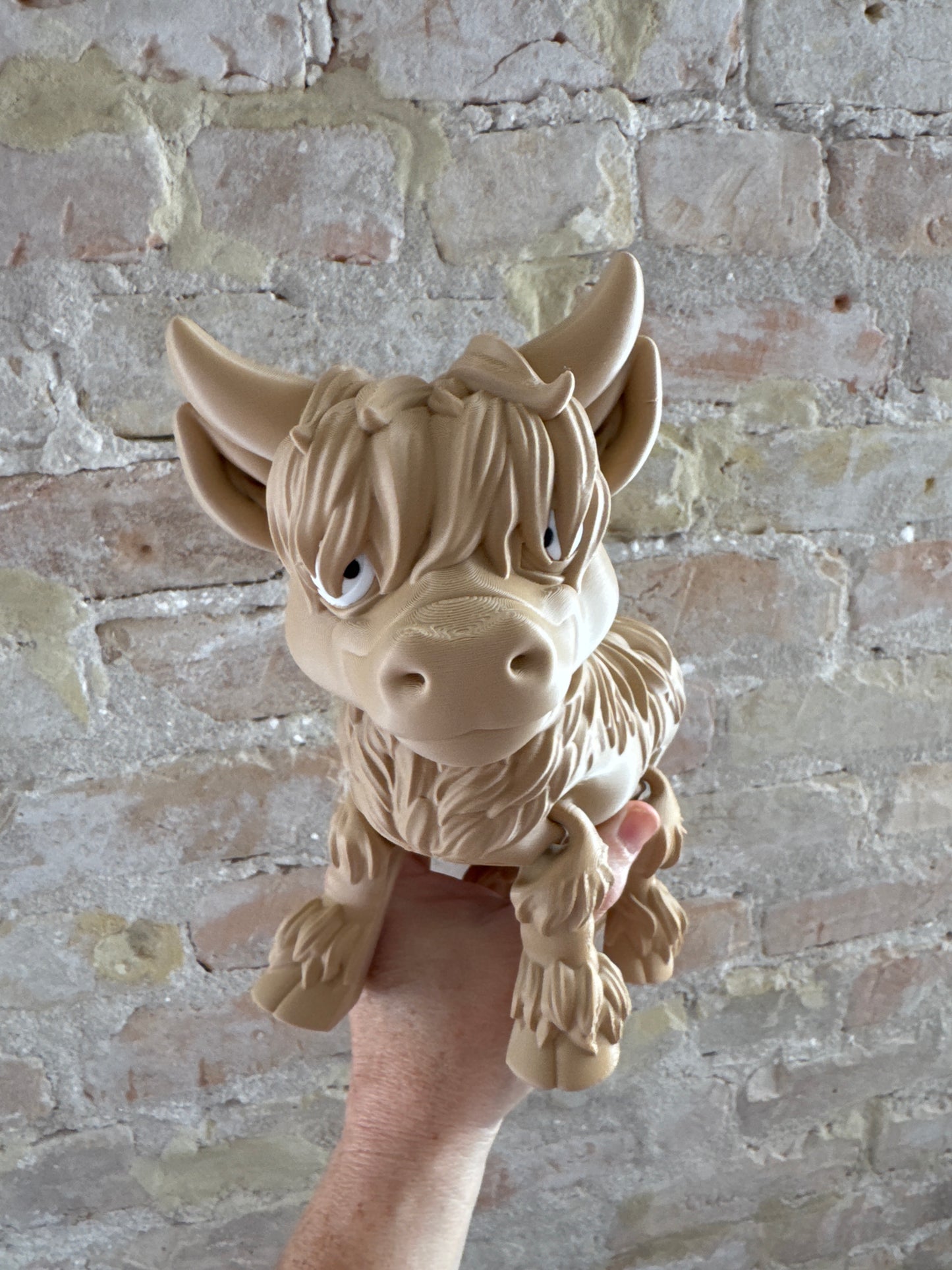 3D Highland Cow