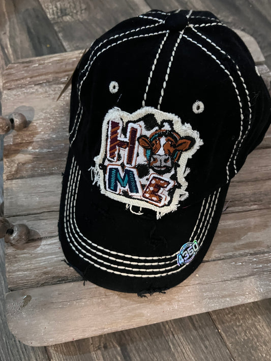 Cow Home Ball Cap