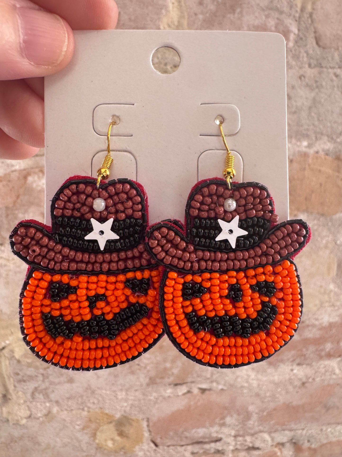 Sheriff Jack Sea Bead earrings