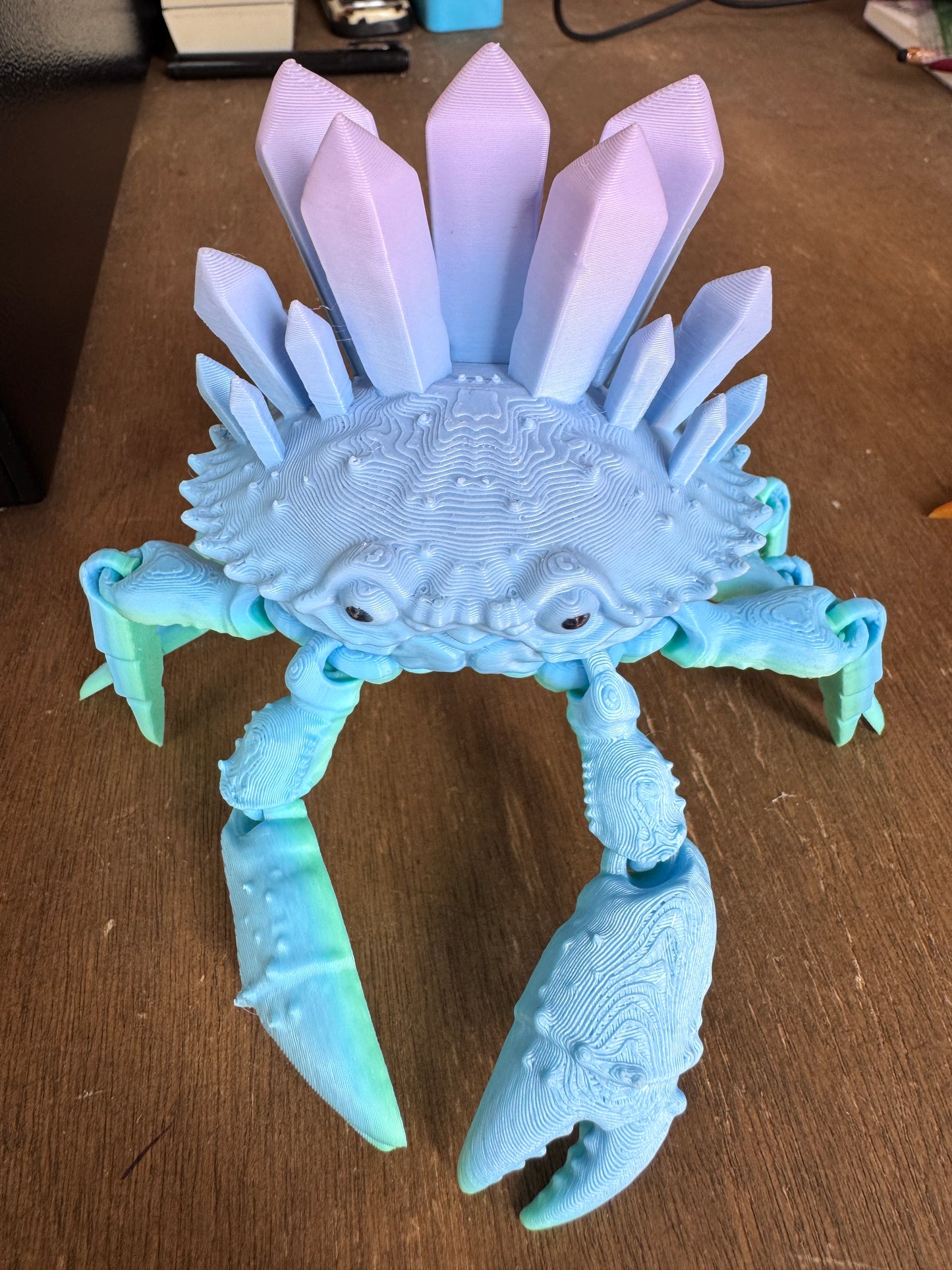 3D Large Crystal Crab