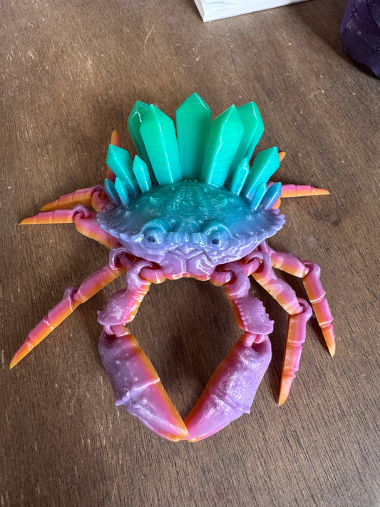 3D Large Crystal Crab