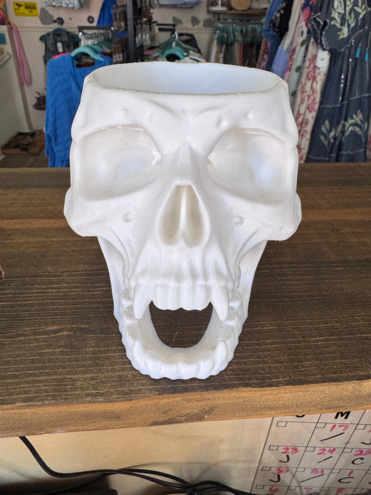 3D Vampire Head Bowl