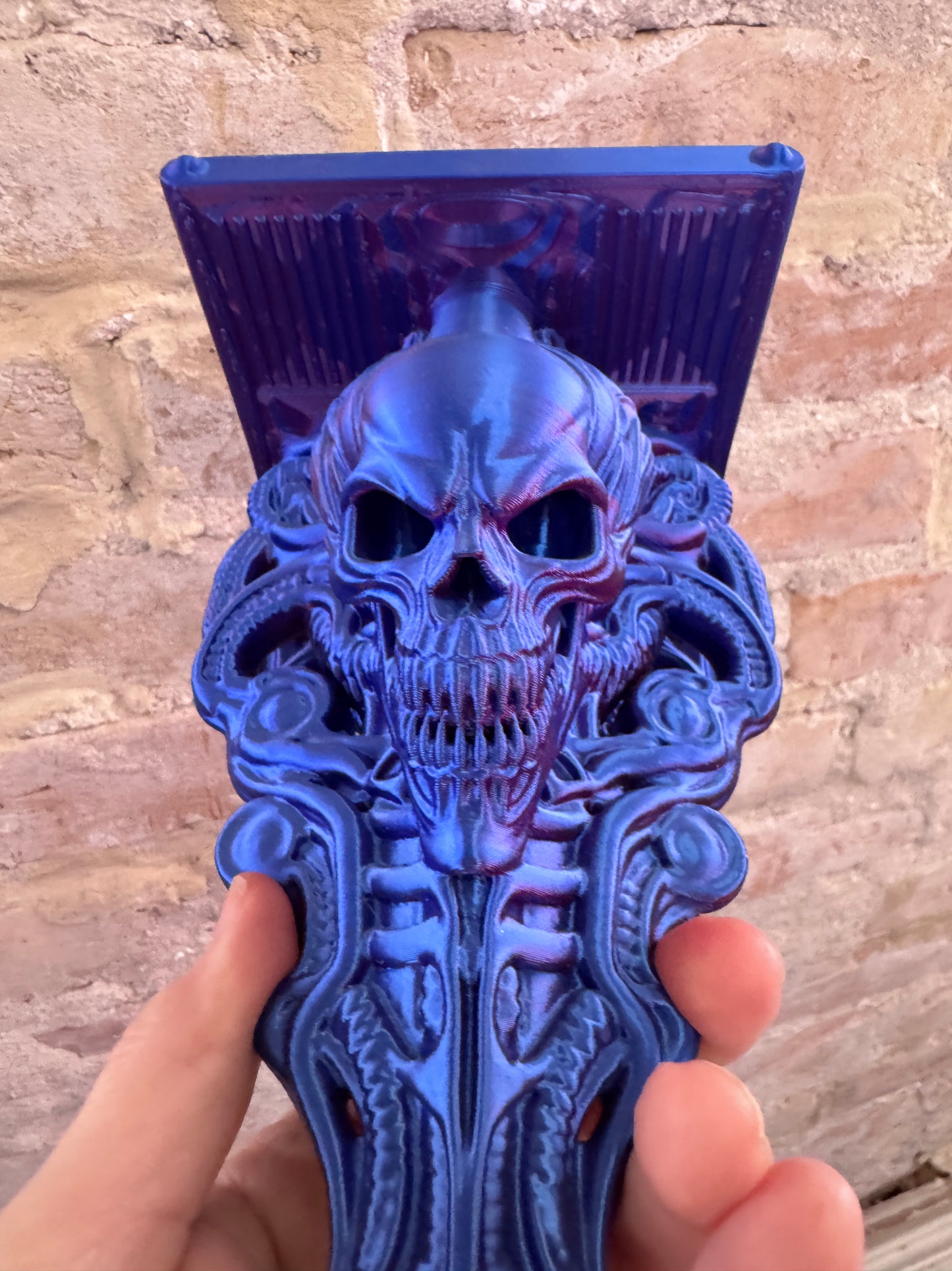 3D Alien Wall Shelf Mount