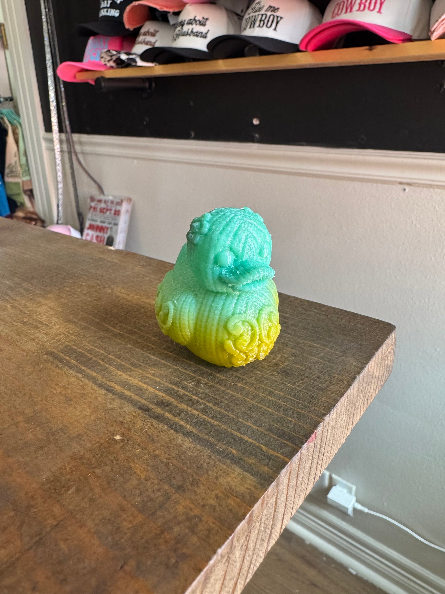 3D Basketweave ducks