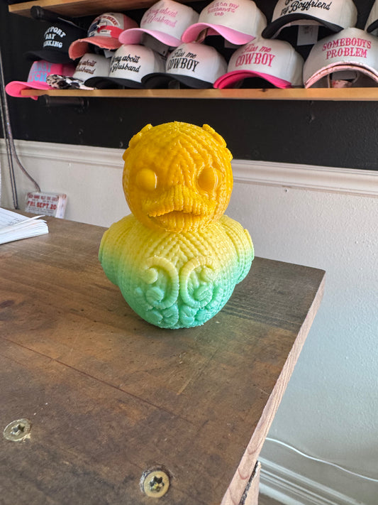 3D Basketweave ducks