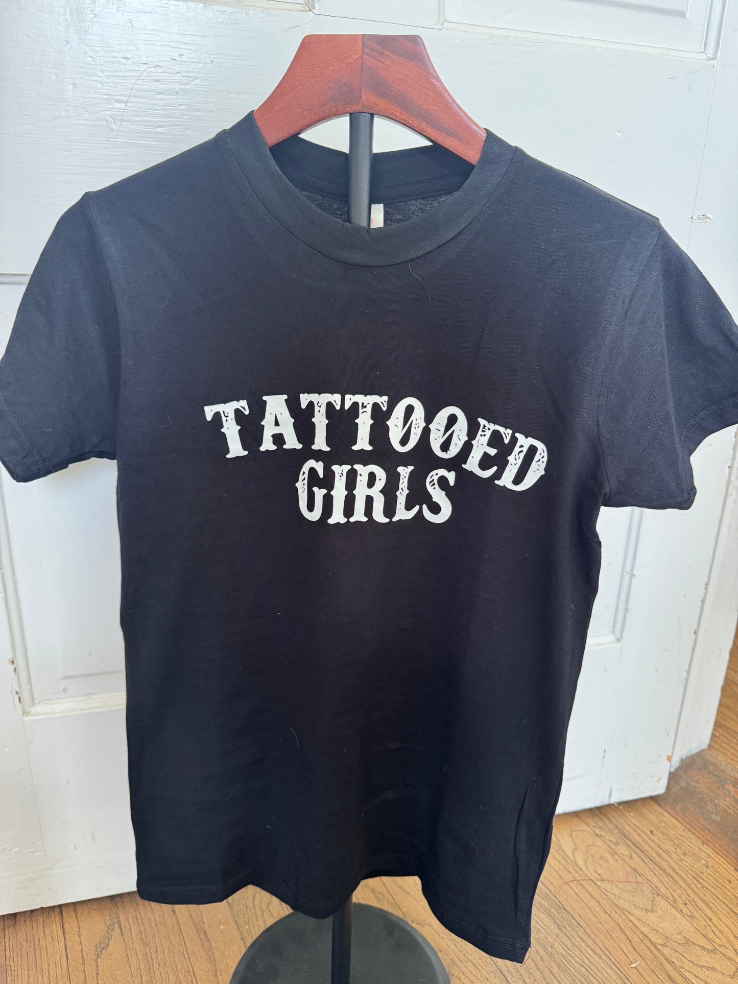 Tattooed girls shirt