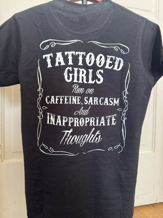 Tattooed girls shirt