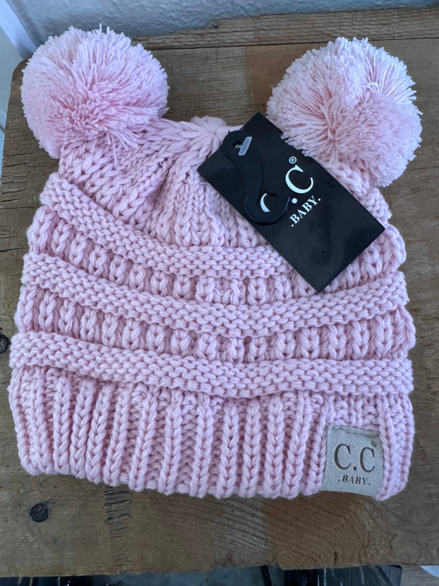 Double Pom-Pom Beanie