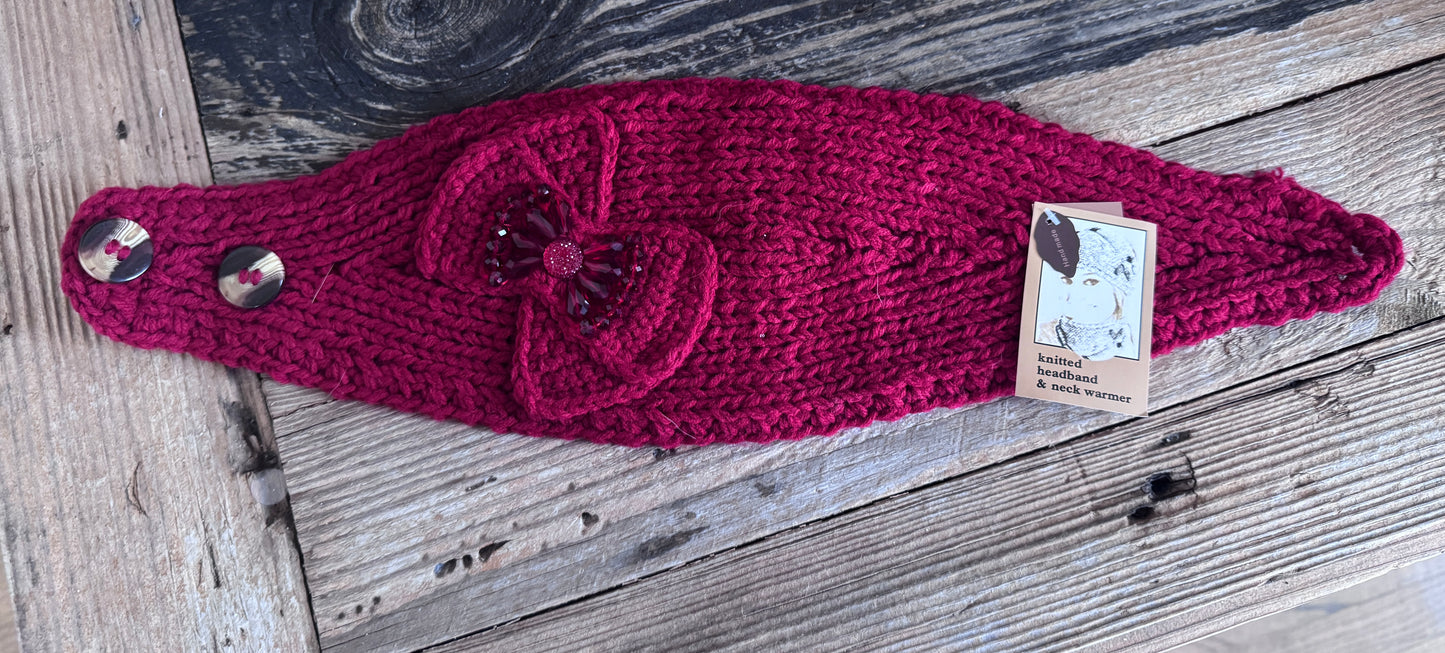 CC Woven Bling Bow Headwrap
