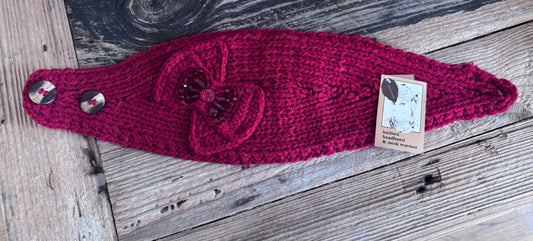 CC Woven Bling Bow Headwrap
