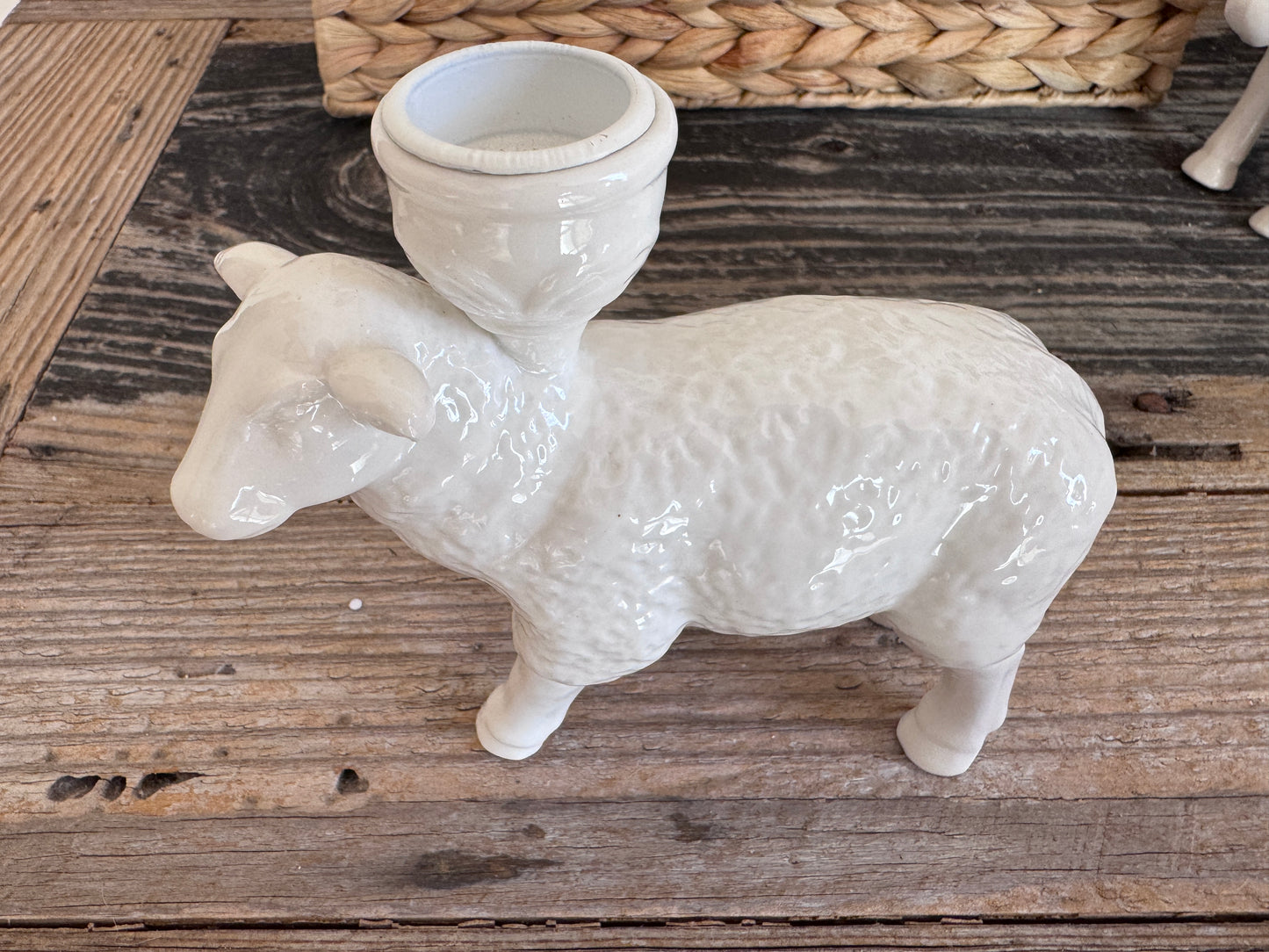 Farm Animal Candle Stick Holder