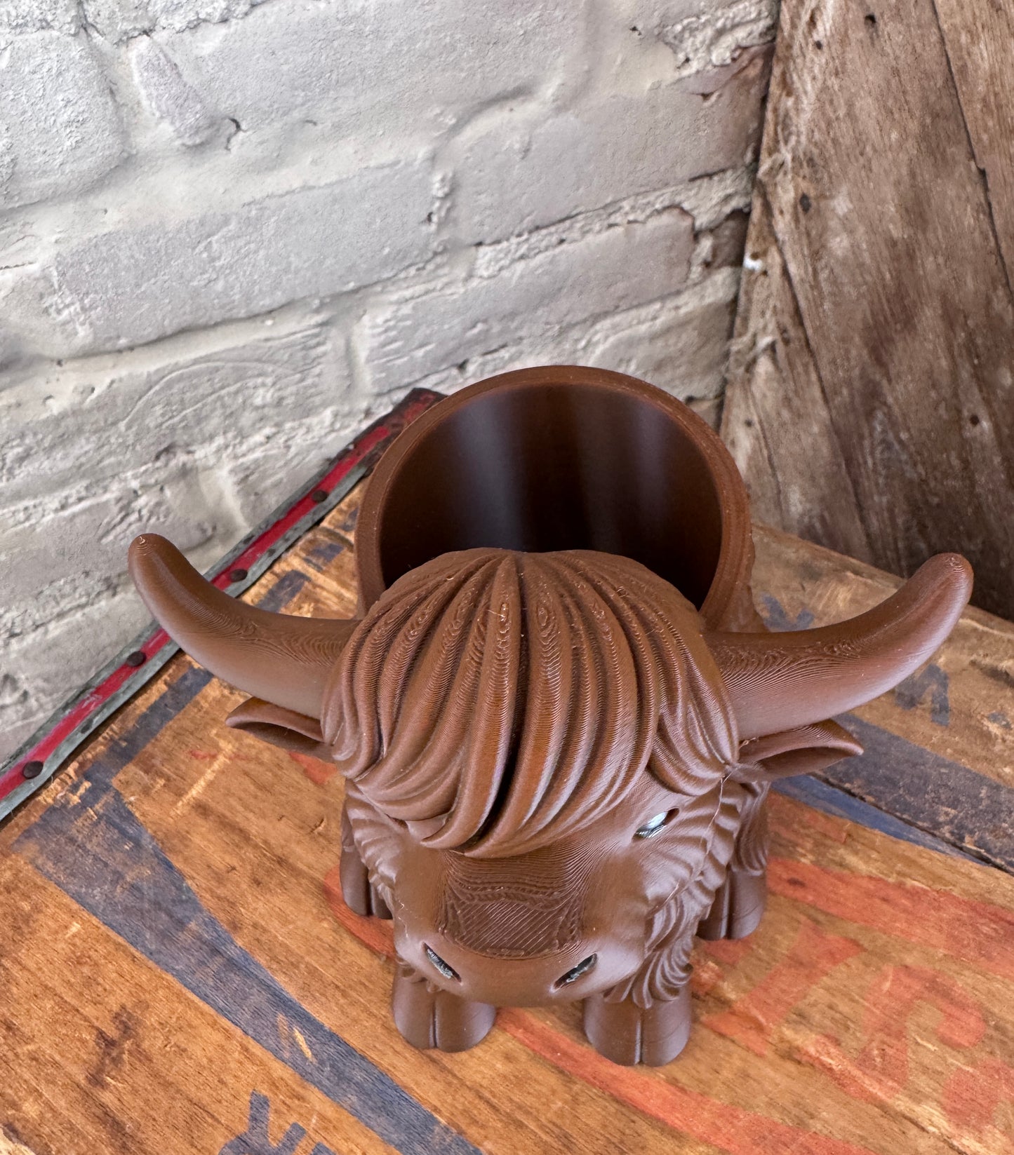 3D Highland Pencil/Brush Holder