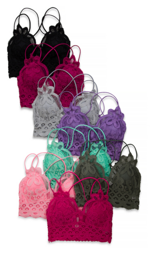 Plus Crochet Bralette