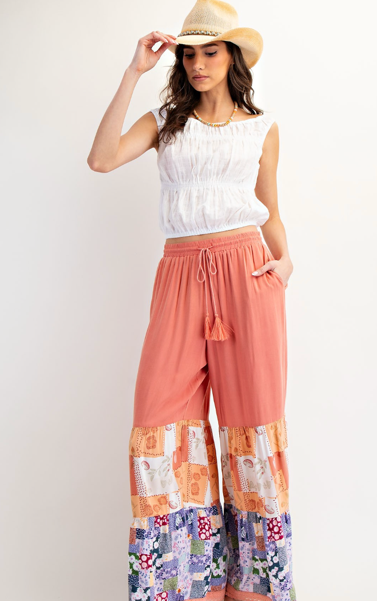 Textured Cotton Top