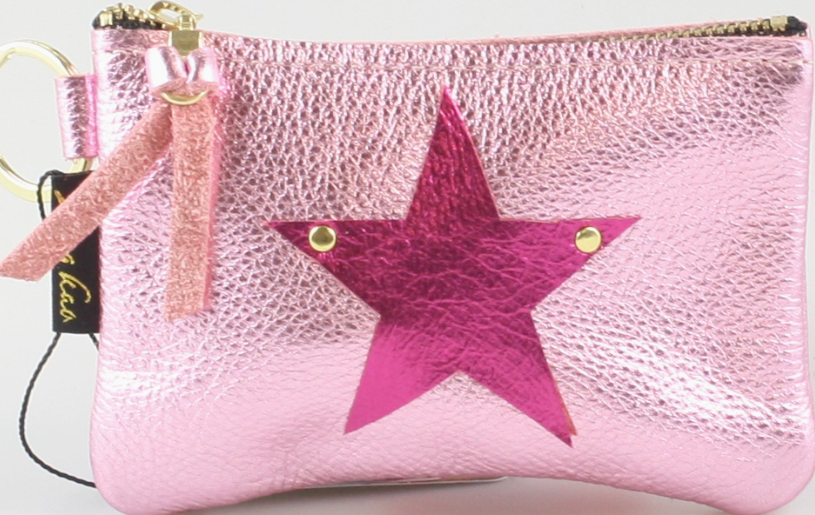 Zina Koa Star Coin Purse