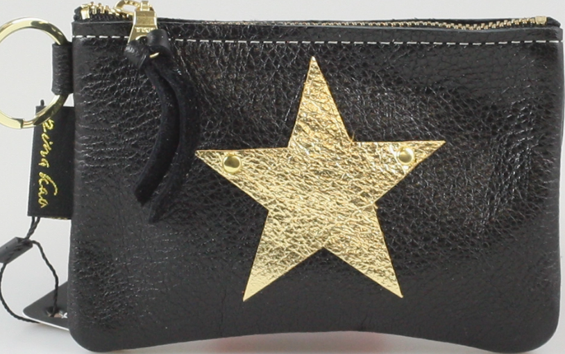Zina Koa Star Coin Purse