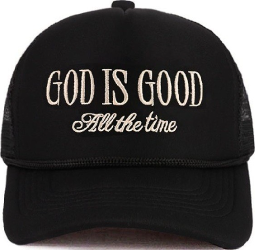 God Is Good Trucker Hat