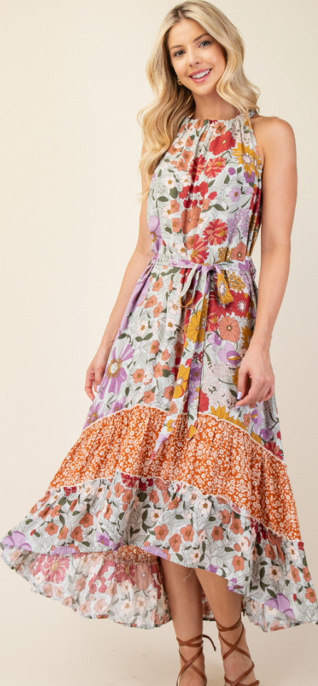 Bring Me Flowers Hi-Lo Dress