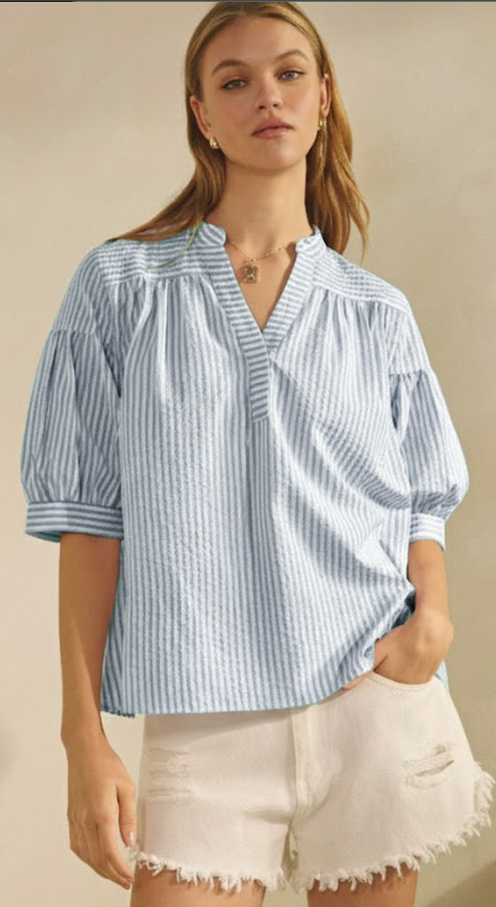 Classy Stripe Top