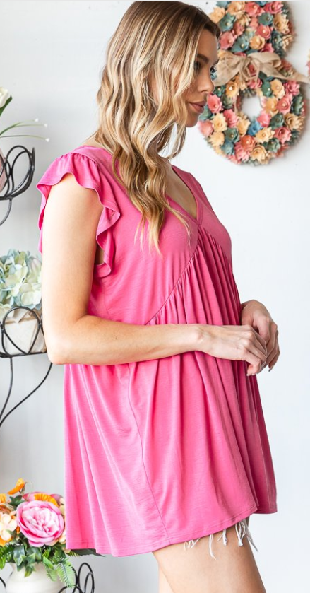 Butterfly Babydoll Top