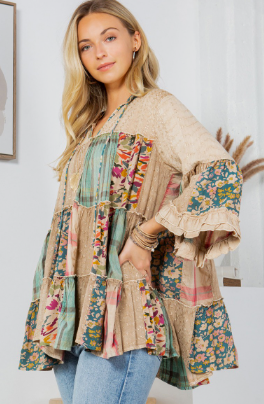 Boho Fusion Top