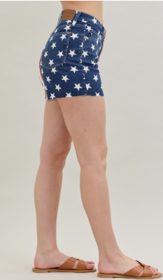 Judy Blue Flag Shorts