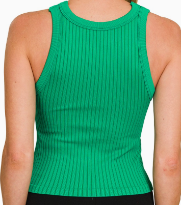 Seamless Ribbed Crop Top
