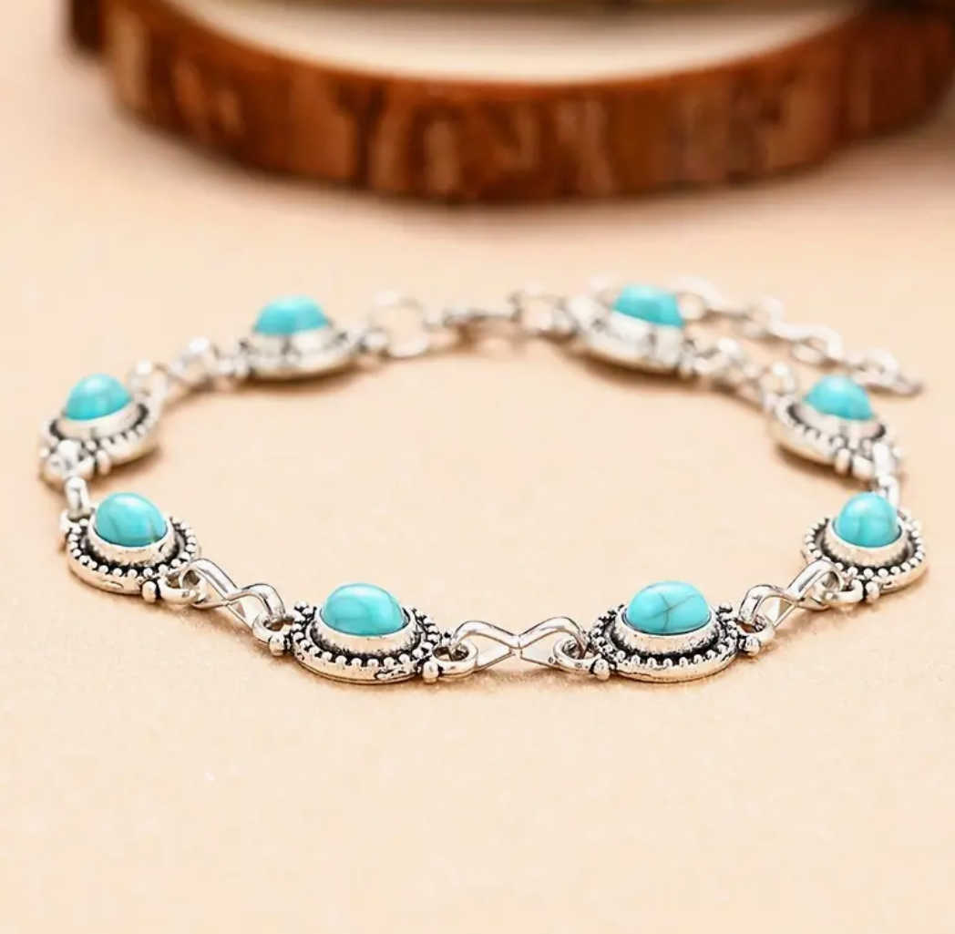 Turquoise Anklet