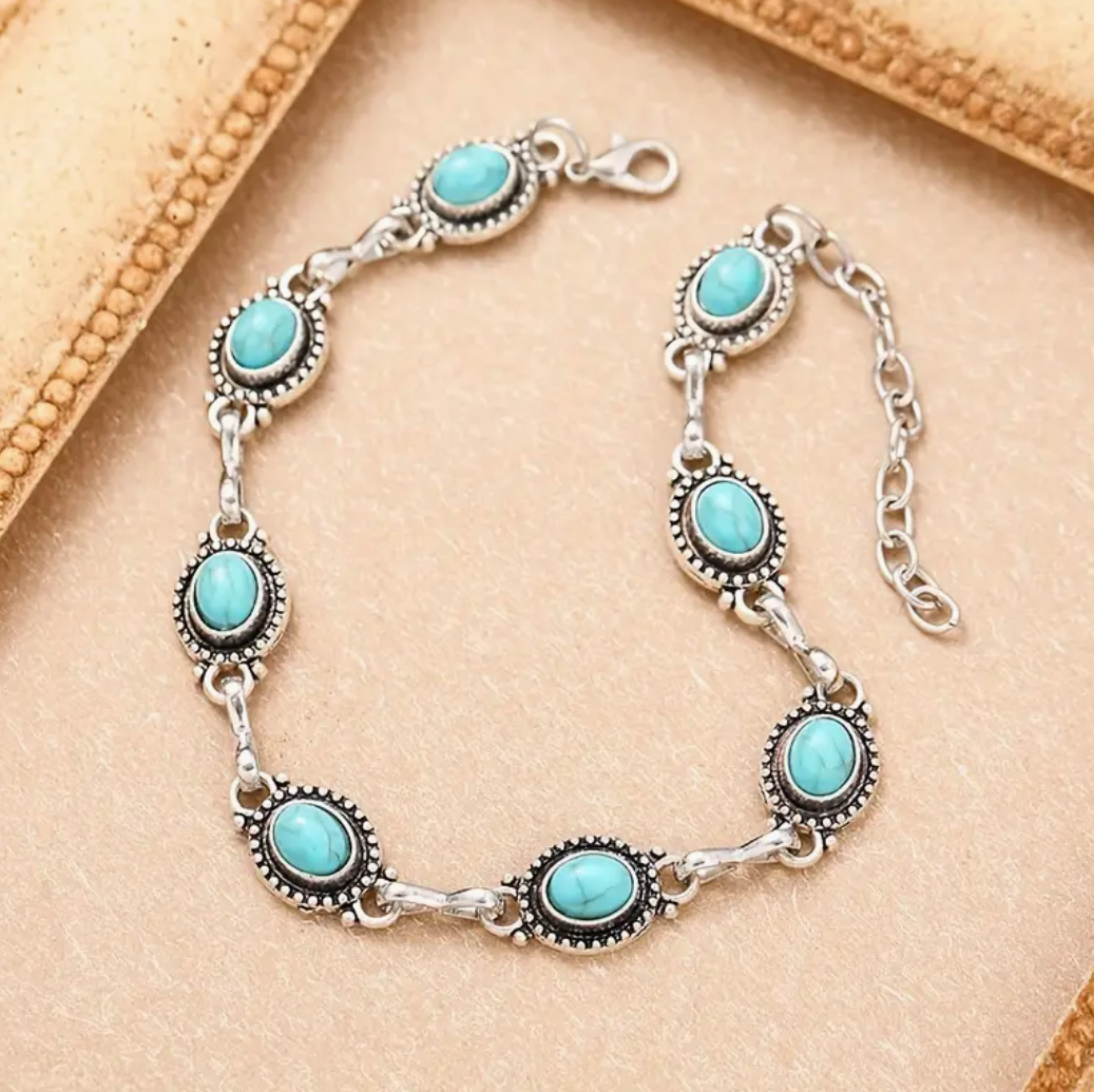 Turquoise Anklet
