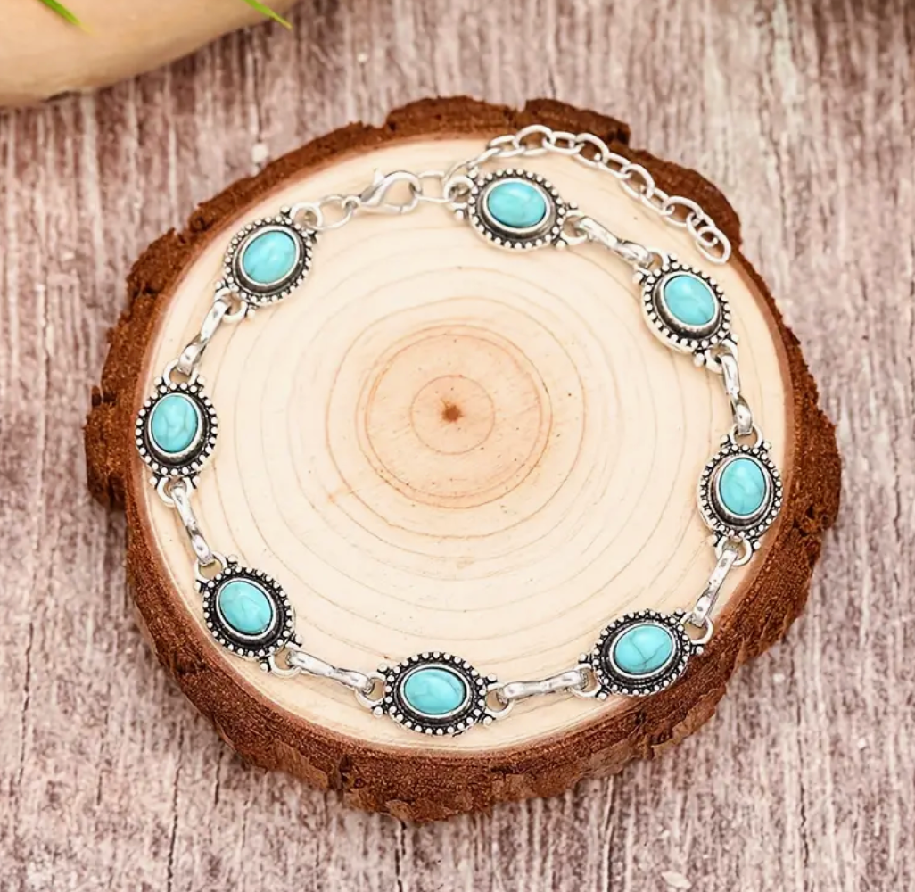 Turquoise Anklet
