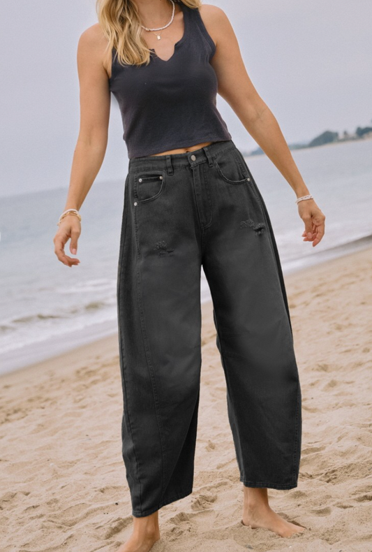 Oh So Cute Barrel Pants