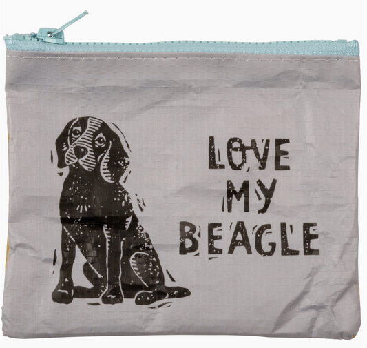 Love My Dog Zipper Wallet