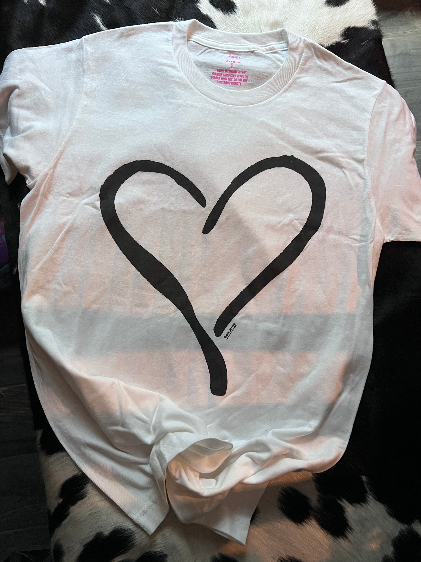 Black Heart Graphic Tee