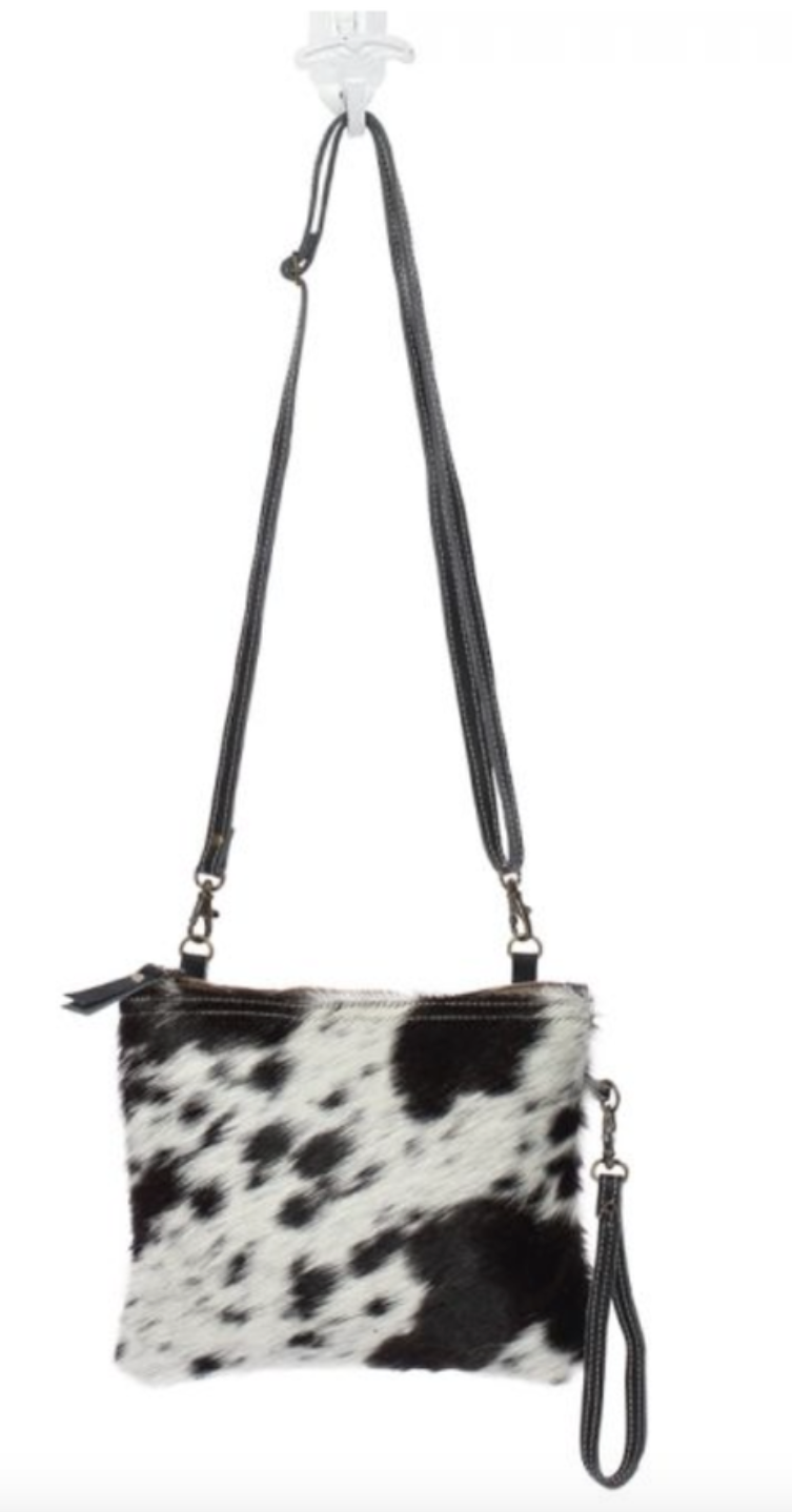 Cowhide Crossbody Bag